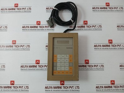 SIEMENS 6ES5 393-0UA12 Operator Panel IP50 (Not Working)