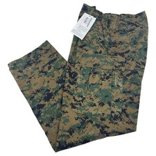 USMC Woodland MARPAT Trousers Medium Reg M-R MCCUU Marine Corps Uniform Pants