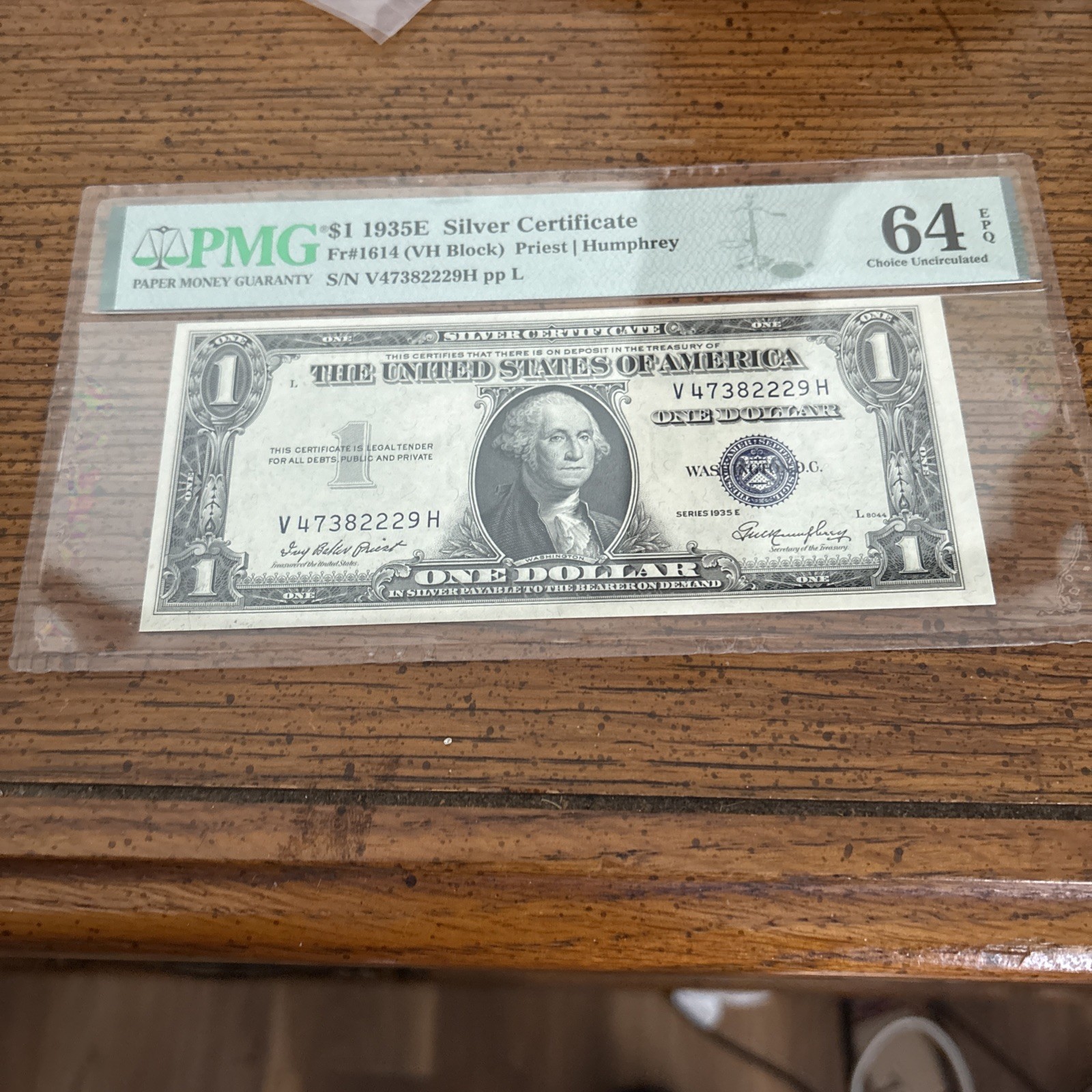 1935e $1 Silver Certificates