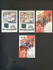 NFL Rookie Patch Lot Bagent Clifford + Haliburton Tre Jones NBA