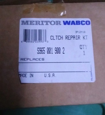 Meritor Wabco Clutch Repair Kit S965 001 900 2