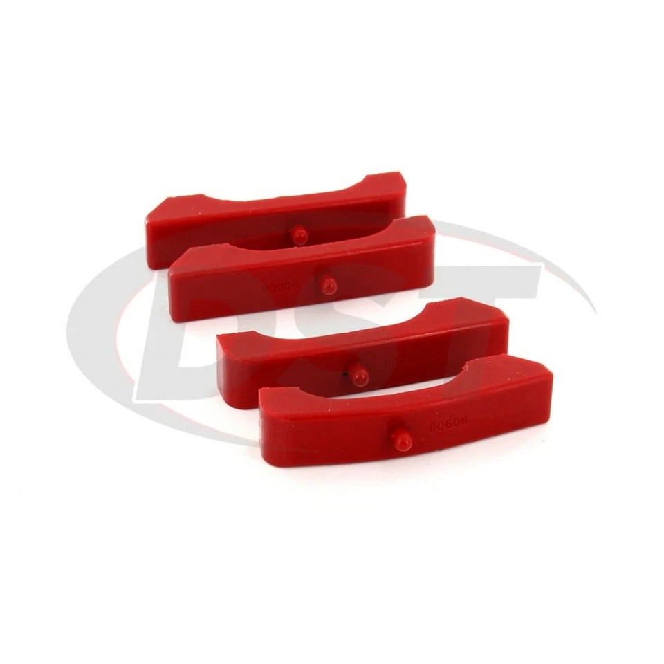 Aisladores de radiador pequeños Prothane para camioneta GMC C15/C1500 1973 1974 rojo Foto 3 de 4