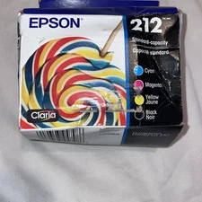 EPSON 212 Claria Ink Standard Capacity Black & Color Cartridge Combo 4 Pack
