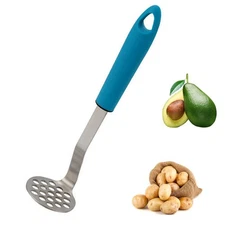 Mashed small potato masher, 304 Stainless Steel Bean and Potato Masher