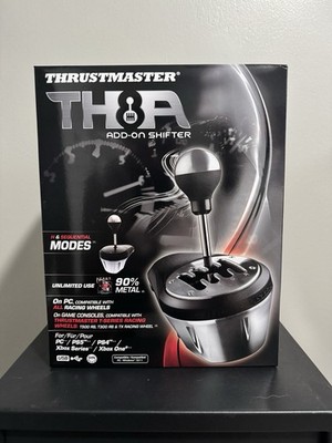 Thrustmaster TH8A Metal Add-On Gearbox Shifter for PC/PS5/PS4 /Xbox