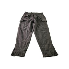 Swedish Army C46 Cargo Field Wool Pants Men 34x29 Brown Outdoors Hunting Flaw