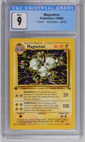 Magneton (1st Edition) graded CGC 9 for sale on eBay