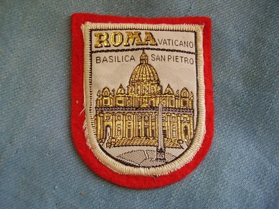 Aufnäher Rom Vatikan Vaticano Basilica San Pietro Italien