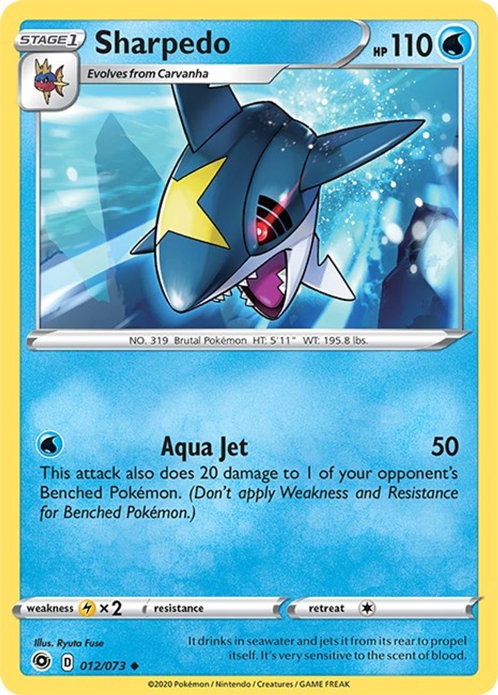LP - Sharpedo CHP - 12/73 Champion's Path