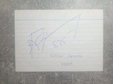 KK m.Orig.AG Viktor Spasov URS + Lekkoatletyka 1. hale EM 82 - Kij Rzadkość!