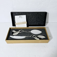 Michael Aram Sleepy Hollow Cheese Knife Set Silvertone