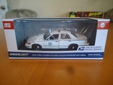 Greenlight 1/43 Limited Edition USPS 2010 Ford Crown Victoria Police Car