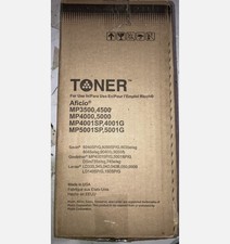 LOT OF 4 BRAND NEW Genuine Ricoh Black Toner Type MP4500/8045e/LD345 841346