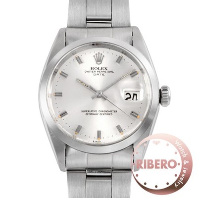 ROLEX Perpetual Date 1500 Made in 1968 Stainless Steel Free Shipping