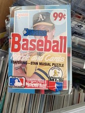 1988 Donruss Cello Pack Mark McGwire Top Oakland Athletics A's Baseball