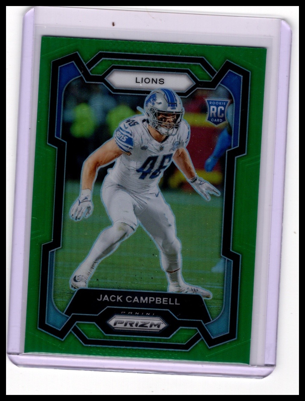 2023 Panini Prizm #330 Jack Campbell Green