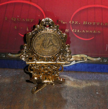 Antique Vintage Chatelaine Clip with British Caribbean territories coin 1955!!