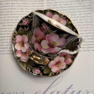 Vintage Royal Abert Provincial Flower Alberta Rose Fine Bone Tea Cup & Saucer
