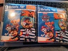 2 NEW 3 PACKS OF BOYS NICKELODEON PAW PATROL COTTON BRIEFS UNDERWEAR SIZE 4T