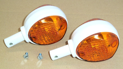 2x Blinker + Schraube für Simson Schwalbe KR51/1 /2 SR4- Star Sperber Habicht