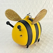 Bath & Body Works Buzzing Bumble Bee PocketBac Sanitizer Holder Yellow Black