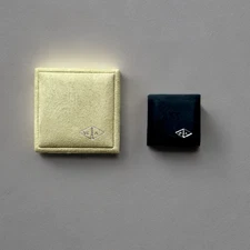 Van Cleef & Arpels Earring Jewelry Empty Gift Box 2.5" x 2.75" x 1.75"