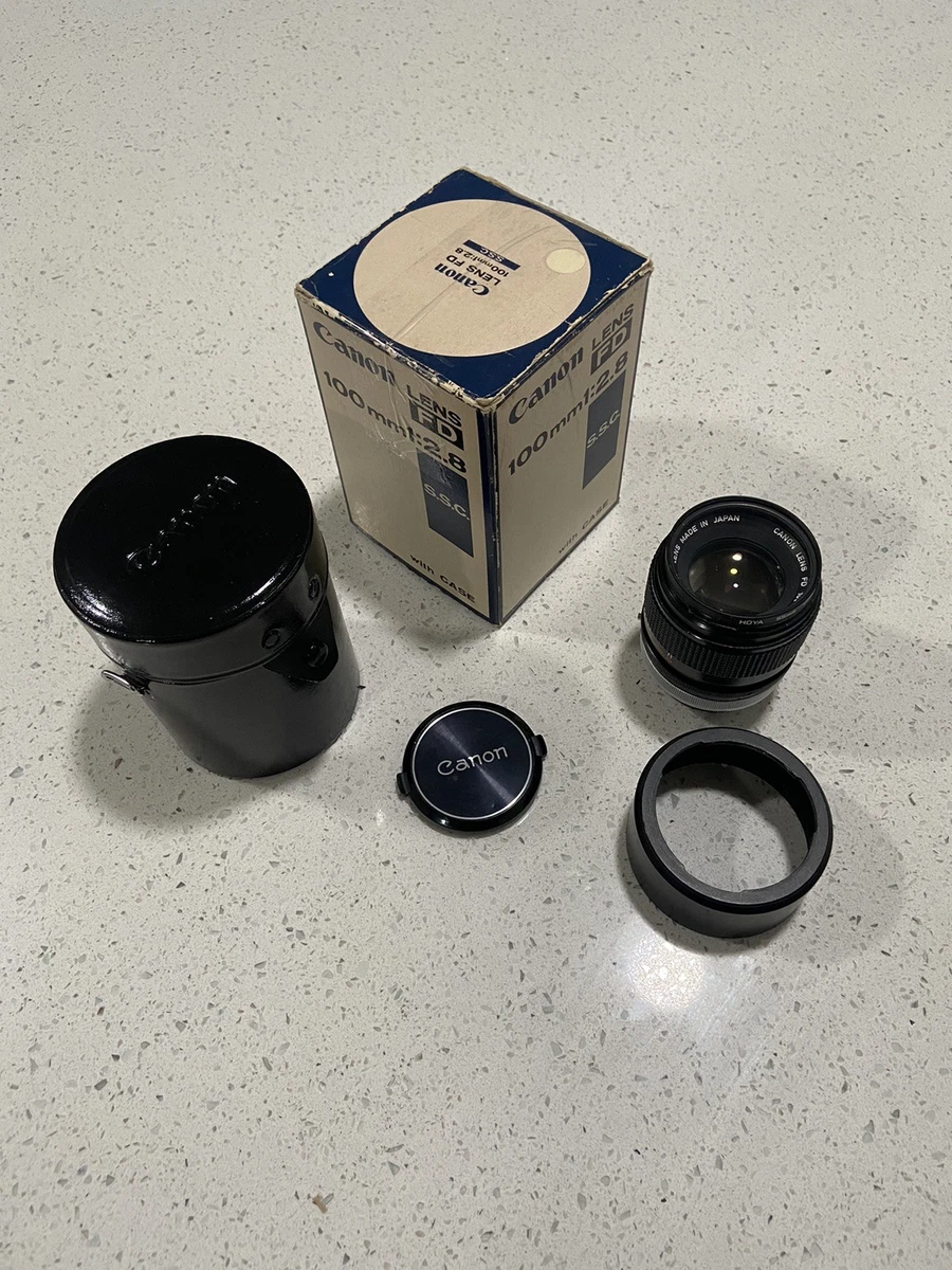 Canon FD f/2.8 Camera Lenses 100mm Focal for sale | eBay