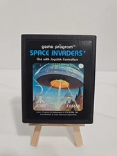 SPACE INVADERS (Atari 2600) Game Cartridge Taito America Corp. 1978 Tested VGC