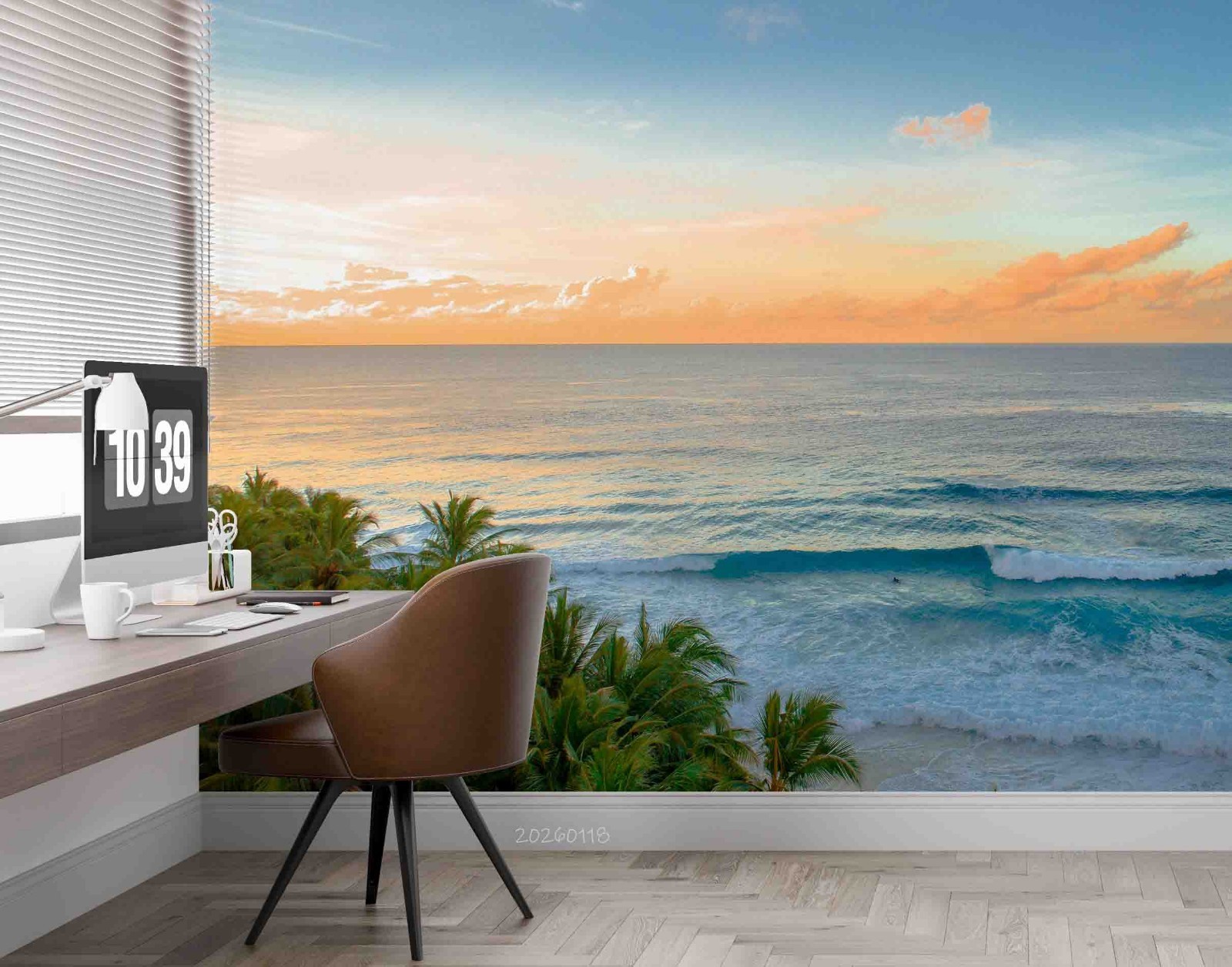 3D Tropical Sky Sea Landscape Wall Murals Wallpaper Murals Wall Sticker