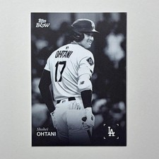 Shohei Ohtani 2025 Topps Black & White Baseball Card LA Dodgers NM/MT