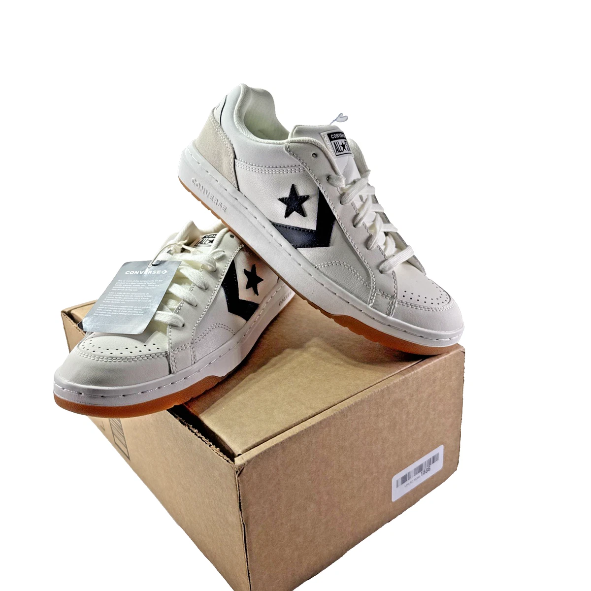 Converse Pro Blaze Classic Low Vintage White Black for Sale