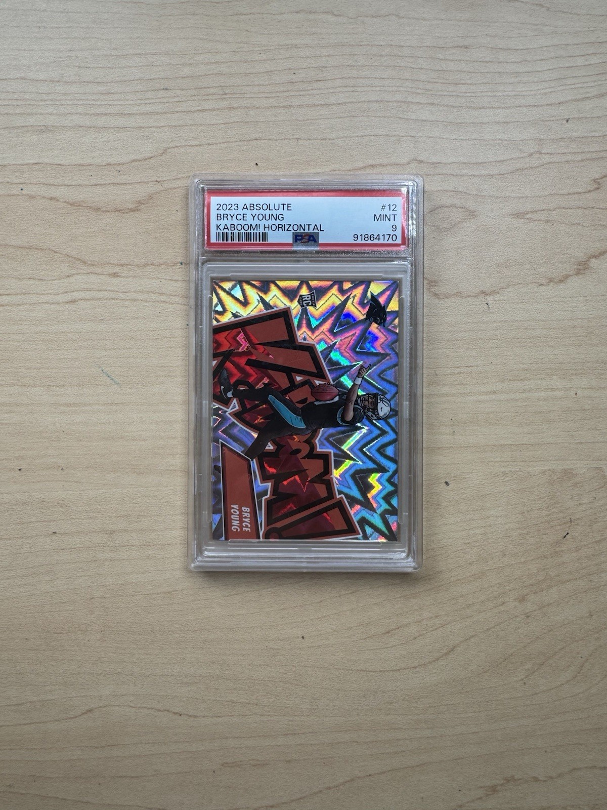 2023 Panini Absolute - Kaboom! Horizontal Bryce Young #12 (RC) PSA 9