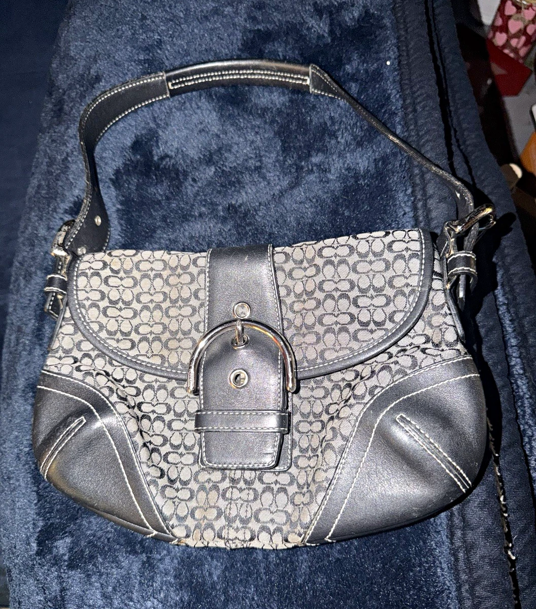 Coach Buckle Canvas Exterior Bags & Handbags for Women for sale | eBay