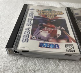 Sega Saturn Console System MK-80000 Complete Bundle Lot- Tested-Great