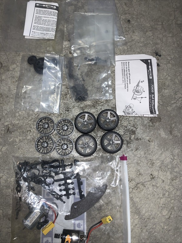 HPI Rc Car Hpi  Parts Lot For Rc car Hpi  Micro Rs4