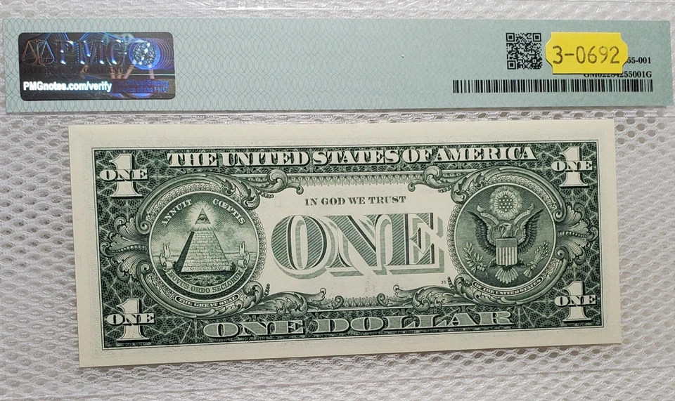 2000 Millennium Coin & Currency Set 1999 $1 FRN Cleveland, OH PMG Gem Unc - Image 4 of 4