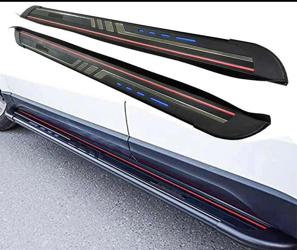 Se adapta a estriberas Mitsubishi Outlander Sport ASX 2010-2024 peldaños laterales Foto 3 de 3