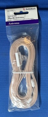 FM Radio Stereo Receiver Indoor T-Type Dipole ANTENNA 300 Ohm Connector