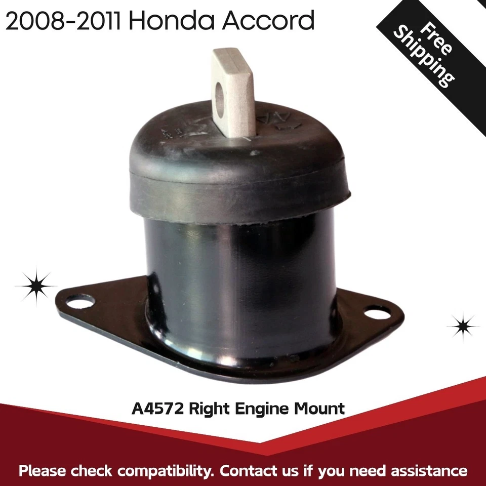 Montaje motor derecho A4572 para Honda Accord 08-11 2,4 L Foto 3 de 4