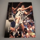Vinny Del Negro 1994 Upper Deck Basketball On Card Auto #30 San Antonio Spurs