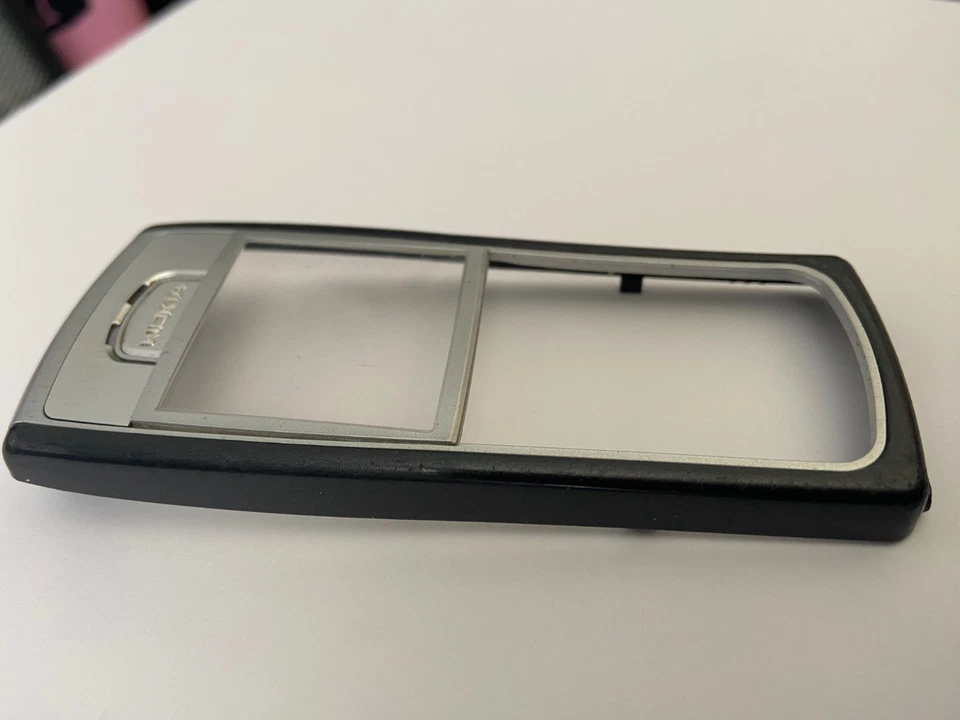 Funda Carcasa Frontal Nokia 6230, 6230i Original Repuesto Negra Buen Estado Foto 2 de 3