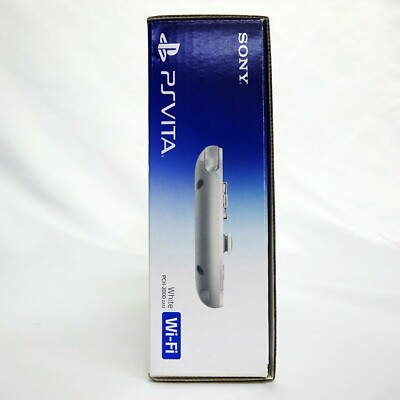 Sony PS VITA Console PCH-2000 ZA12 Wi-Fi White Japan W01 NEW | eBay