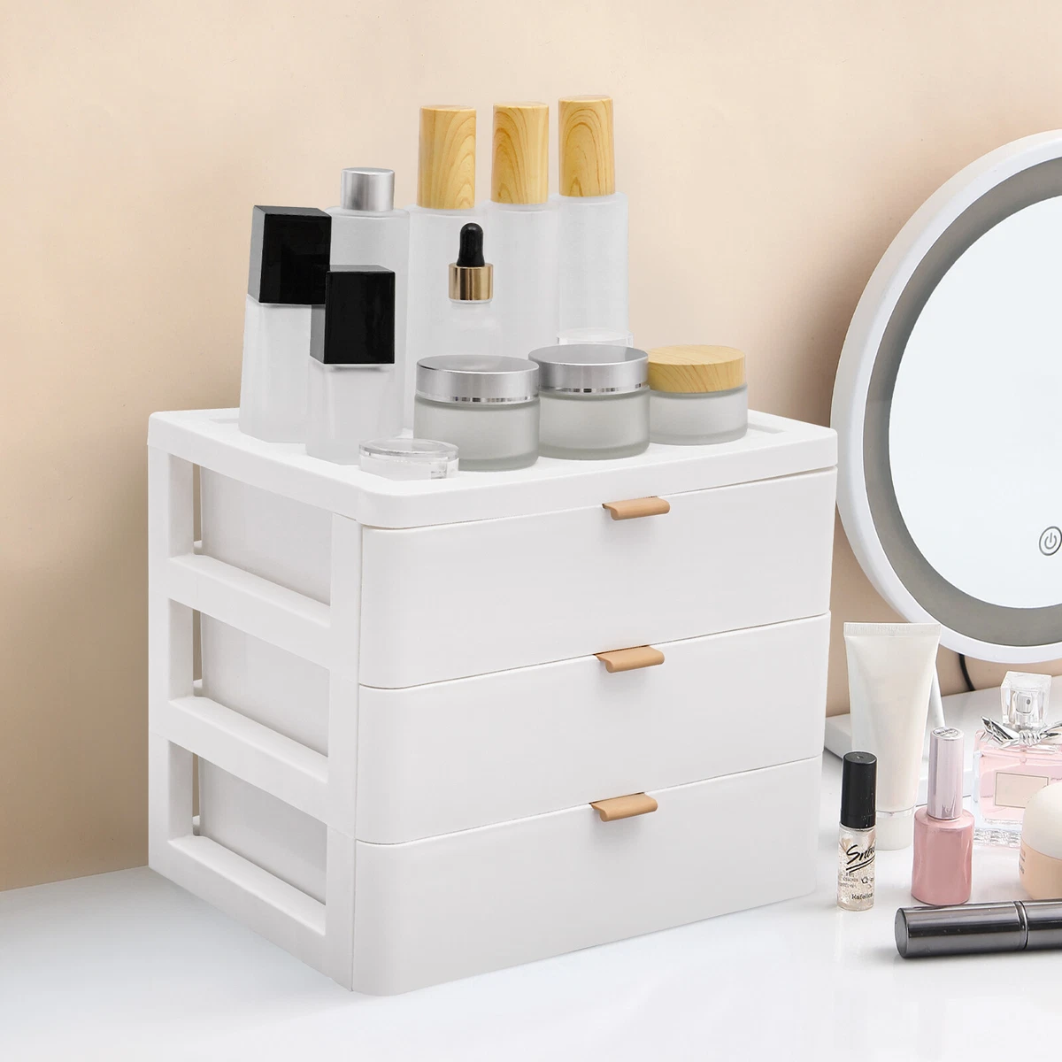 Cassettiera Organizer Porta Minuterie Impilabile Ad Incastro 16 Cassetti 22x85xh156 Cm 77662127