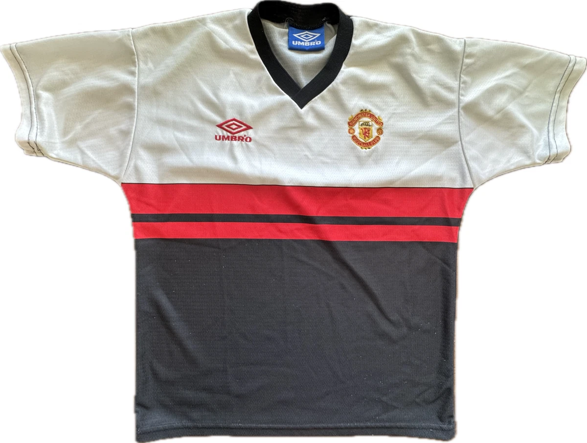 Vintage Umbro Man United Away Jersey 92-94 Youth 12/13 Made in