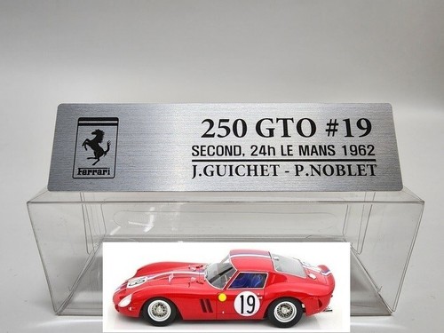 1/18 CMC Models Engraved Metal Name Plate Plaque for Ferrari Benz Porsche etc - Picture 99 of 114