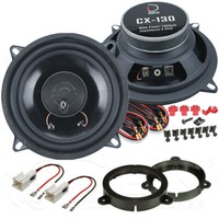 Dietz Auto Lautsprecher FüR Dacia Sandero 2 Ab 2012 Heck TüR 2-Wege 100W #Bdiu