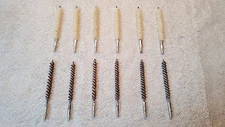 12 PCS Bore Cleaning (6)Brushes and (6)Swabs .22 223/5.56 Caliber Guns 22 cal