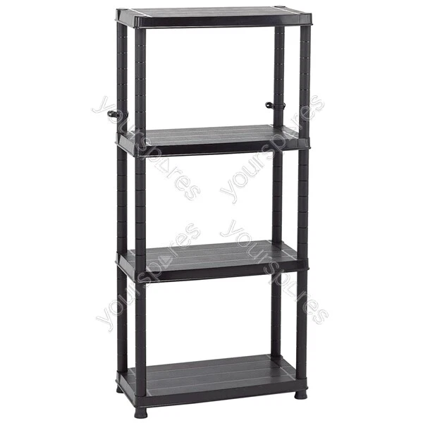 4 tier cheap plastic shelf