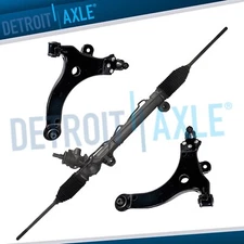 3pc Rack and Pinion + Lower Control Arms for Chevy Impala Monte Carlo Grand Prix