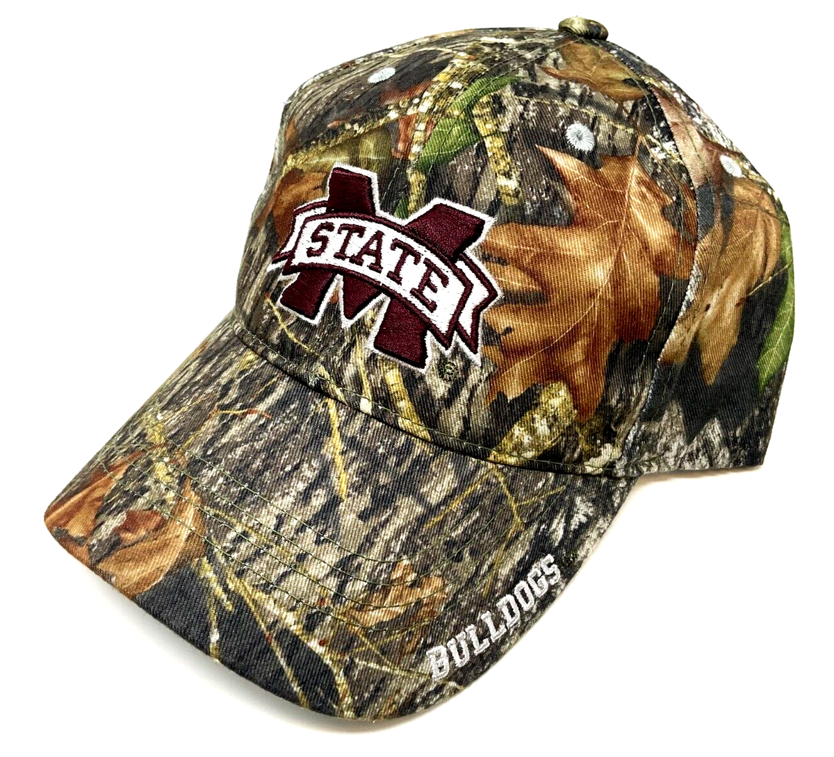 MOSSY OAK Camouflage "Chicken Fried" Adult Strap Curved Visor Cap Hat